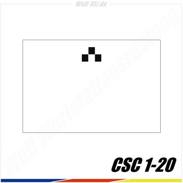 Hella Gutmann CSC-Tool Kalibriertafel Hyundai CSC 1-20